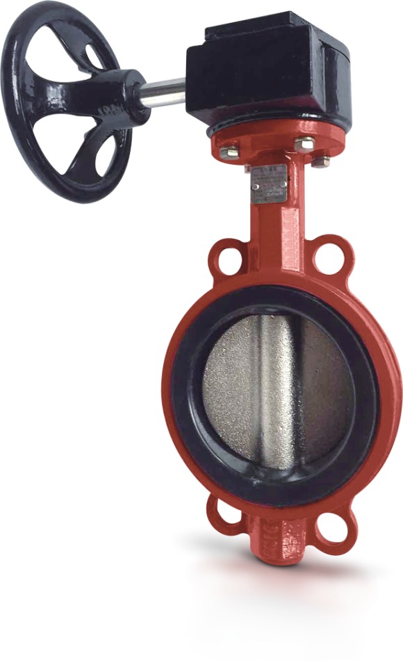 消防蝶阀 对夹蜗轮型ZSDF-(50-300)-D(D371X-16Q)